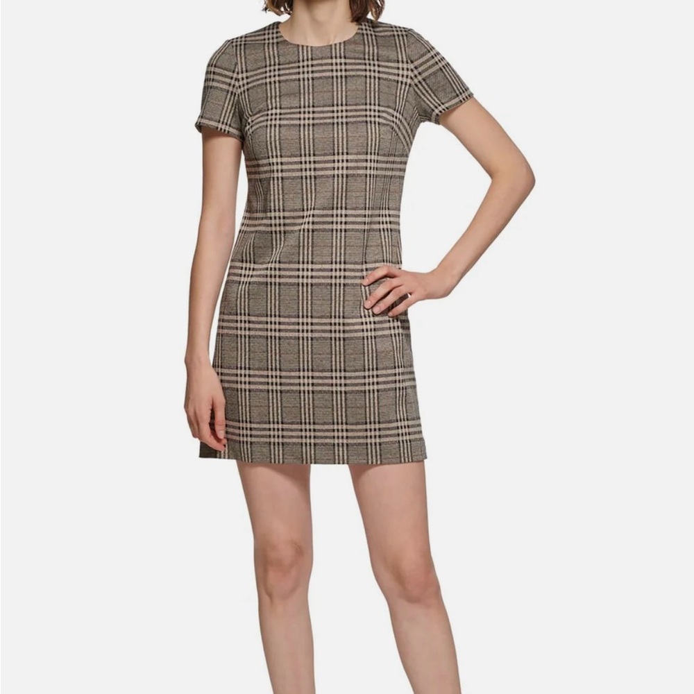 NWT Calvin Klein Womens Work Short Sheath Dress